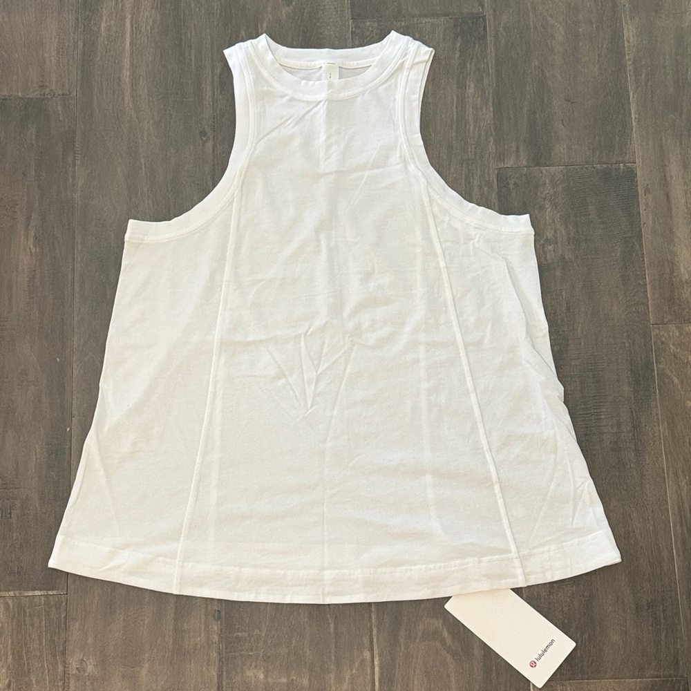 Lululemon Athletica White Tank Top